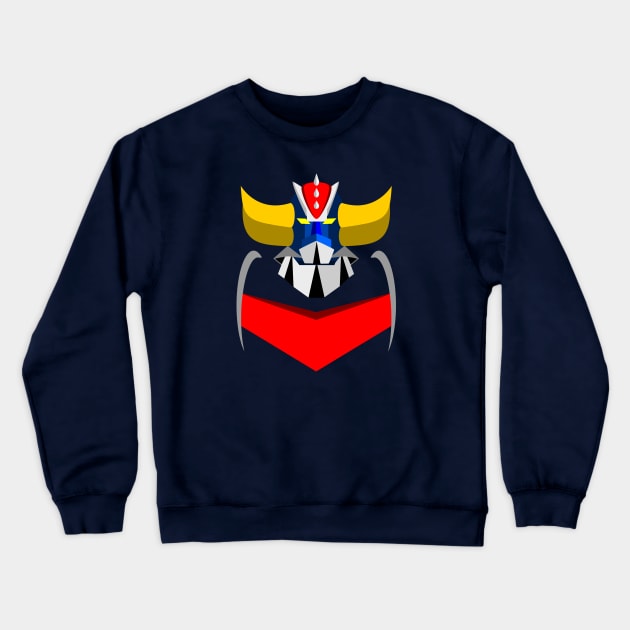 UFO Robot Grendizer Crewneck Sweatshirt by AlteredMentalStatus